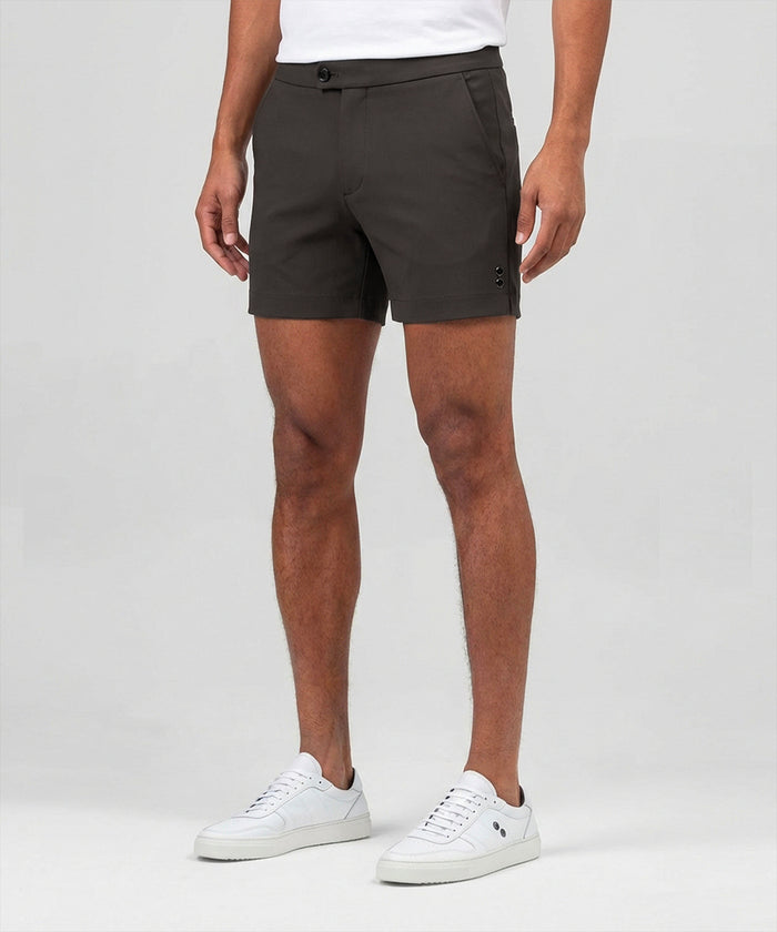RD Tennis Shorts: Espresso