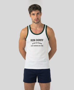 RD Sports Tank Top "DRAGON": Court Green