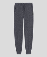 Cashmere Pants: Dark Heather Grey