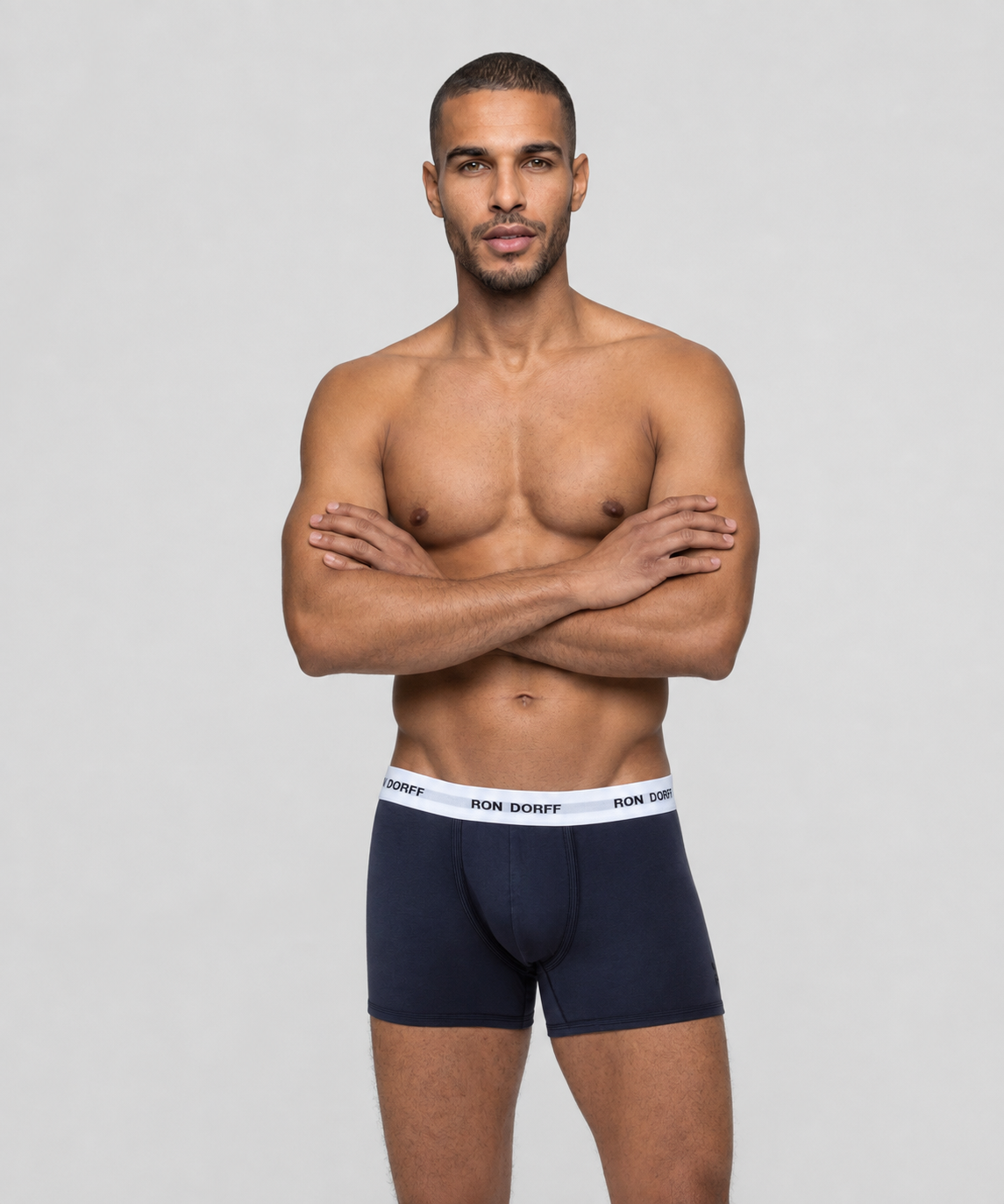 RON DORFF Boxer Briefs: Navy