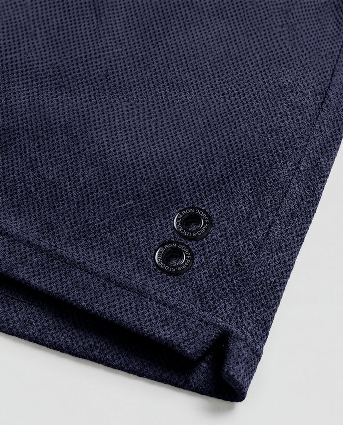 Mesh Home Shorts: Navy