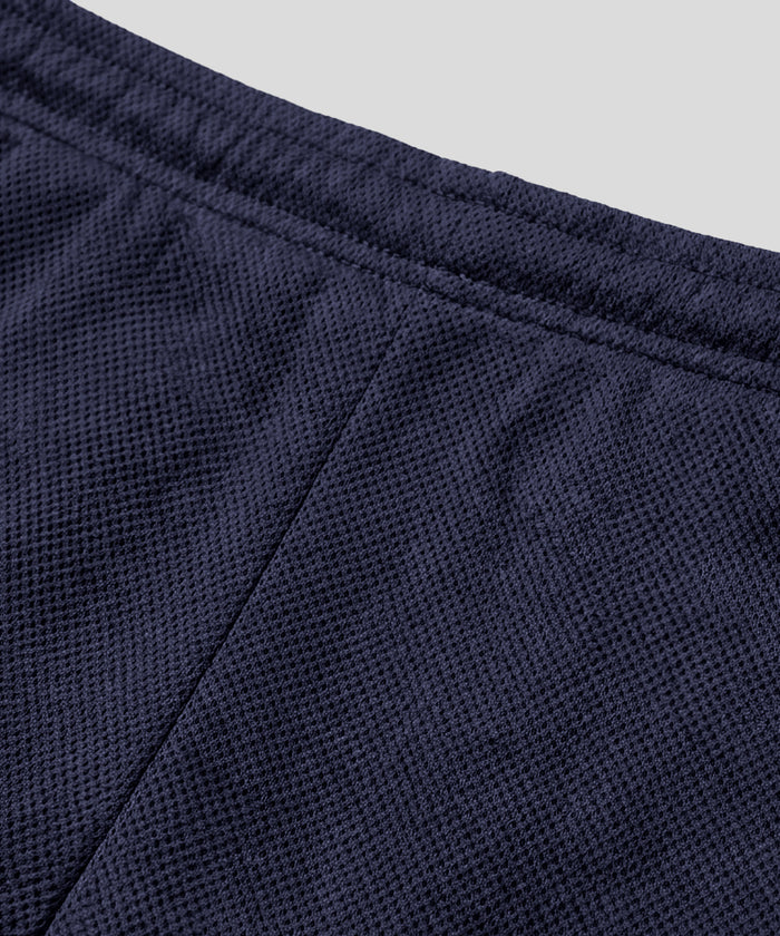Mesh Home Shorts: Navy