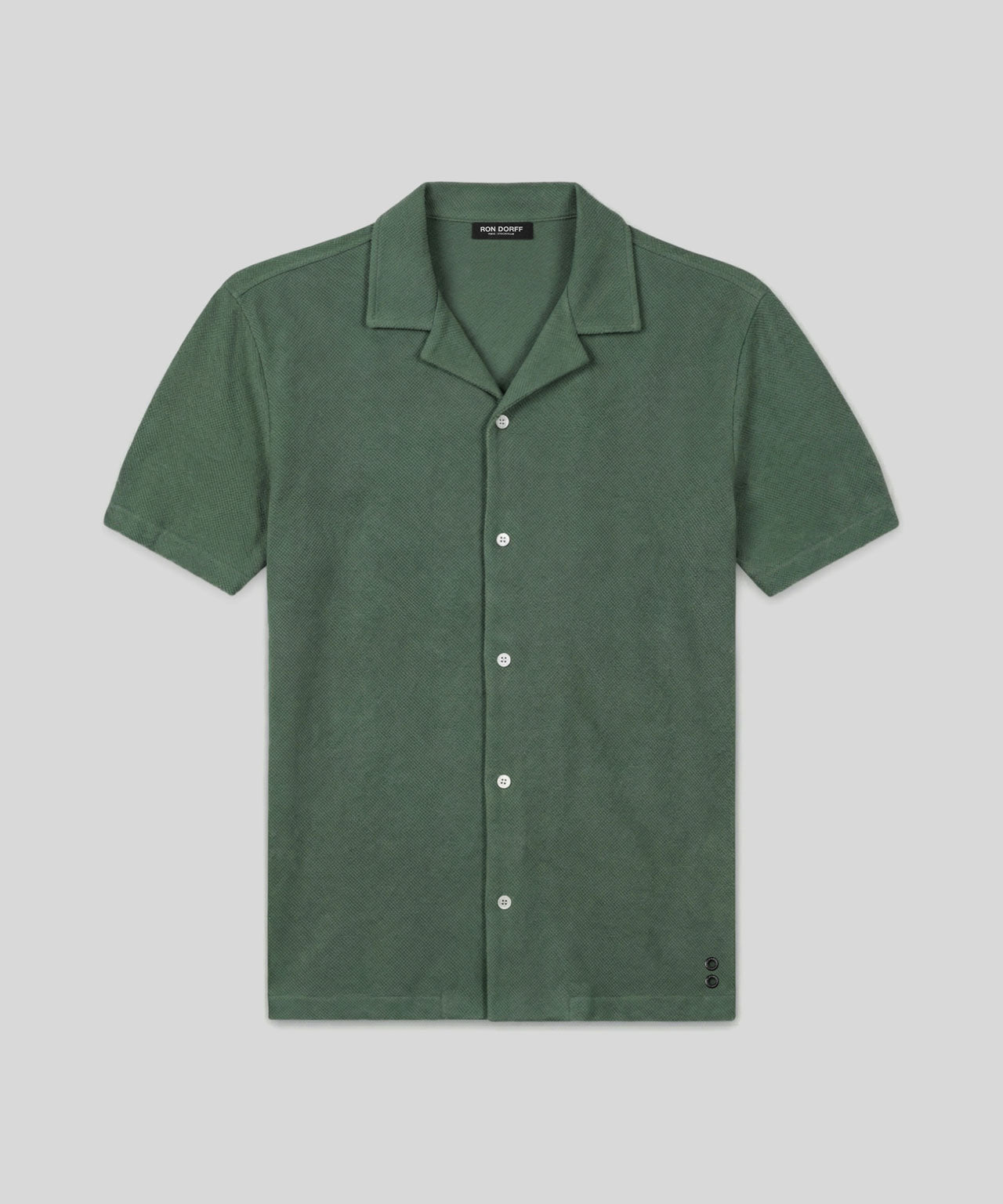 Mesh Shirt: Court Green