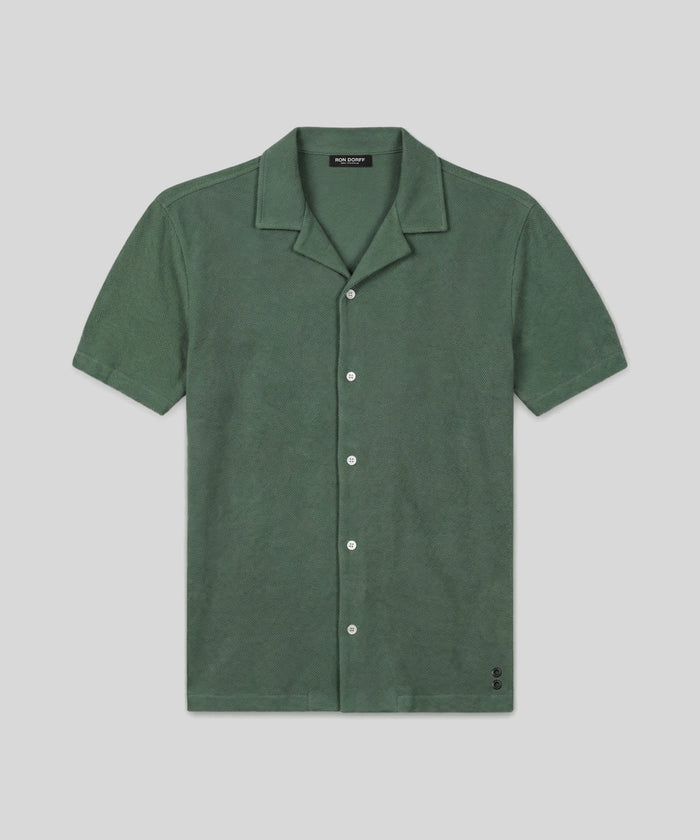 Mesh Shirt: Court Green