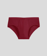 Mesh Y-Front Briefs: Red