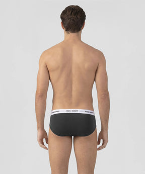 RON DORFF Y-Front Briefs: Black