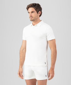 Heavy Cotton Polo: Off White