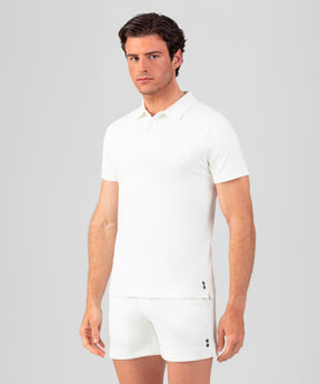Heavy Cotton Polo: Off White