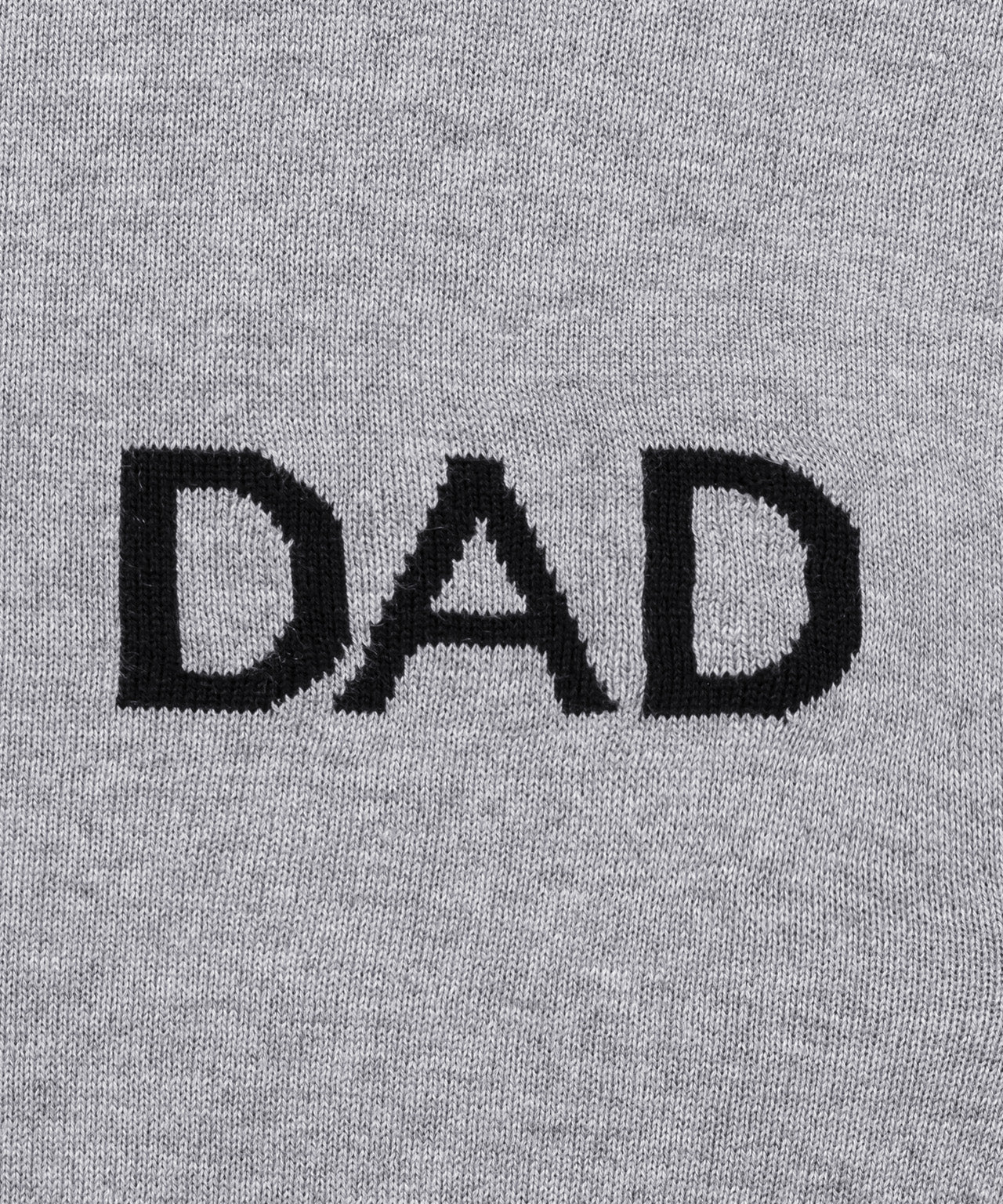 Cotton Cashmere Sweatshirt DAD : Heather Grey