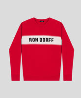 Cotton-Wool RON DORFF Sweater: Chalet Red