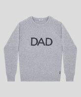 Nordic Wool Sweater DAD : Heather Grey