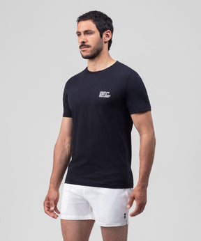 Organic Cotton T-Shirt DISCIPLINE: Black