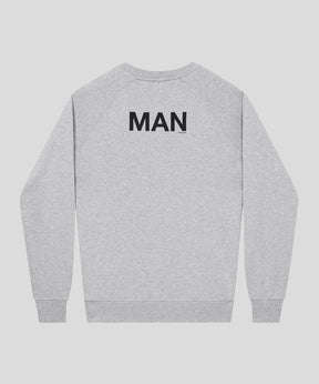 Sweatshirt GENTLE MAN: Grey Melange