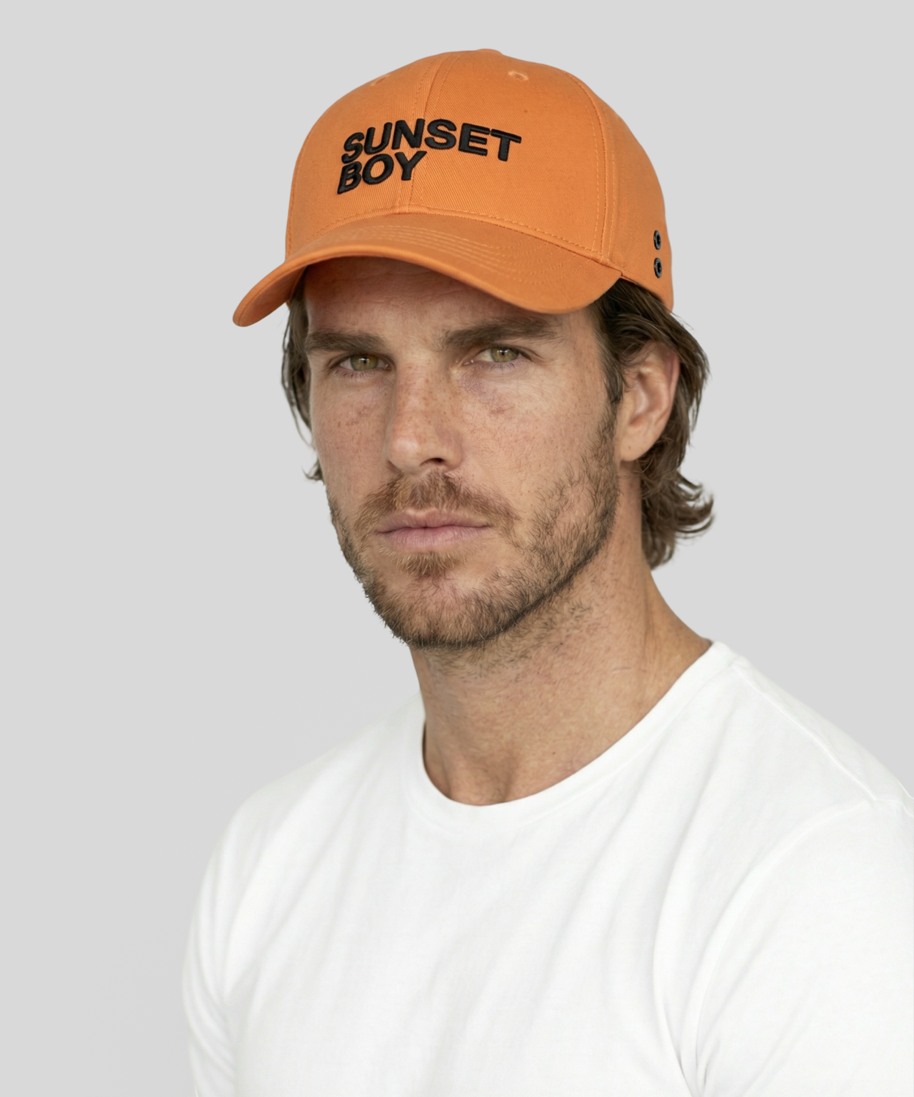 Coach Cap "SUNSET BOY": Sunset Orange