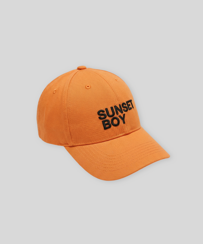 Coach Cap "SUNSET BOY": Sunset Orange
