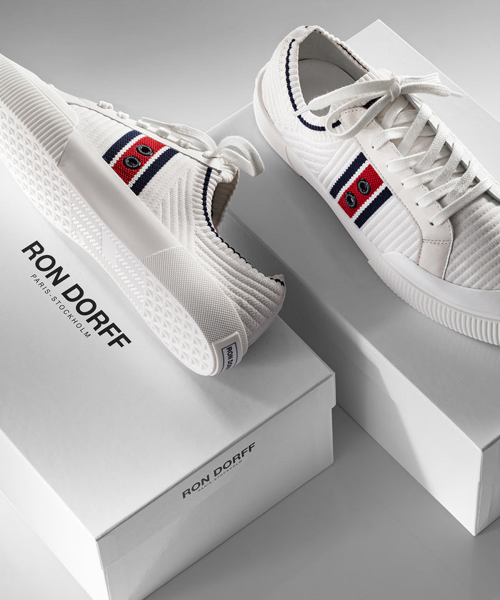 RD Sock Sneakers: Off White