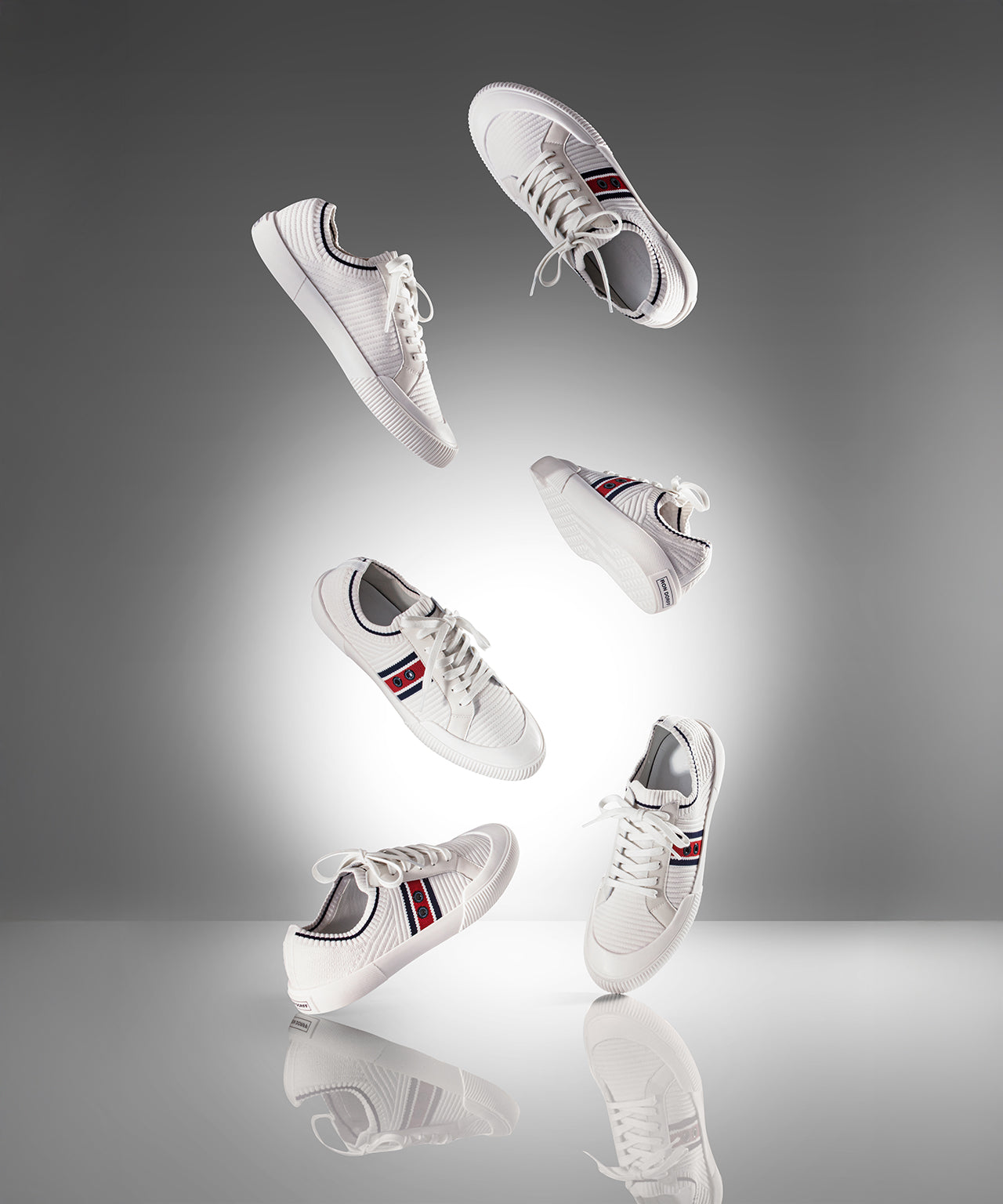 RD Knit Sneakers: Off White