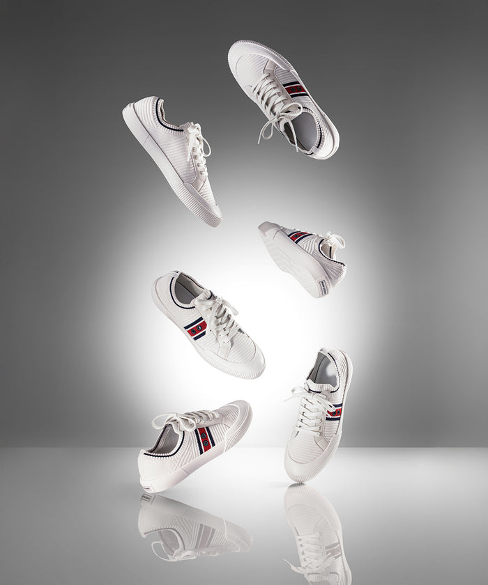 RD Sock Sneakers: Off White