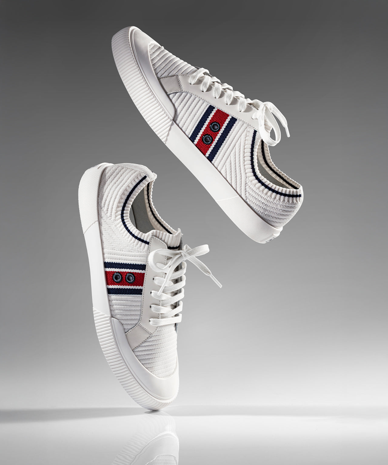 RD Knit Sneakers: Off White