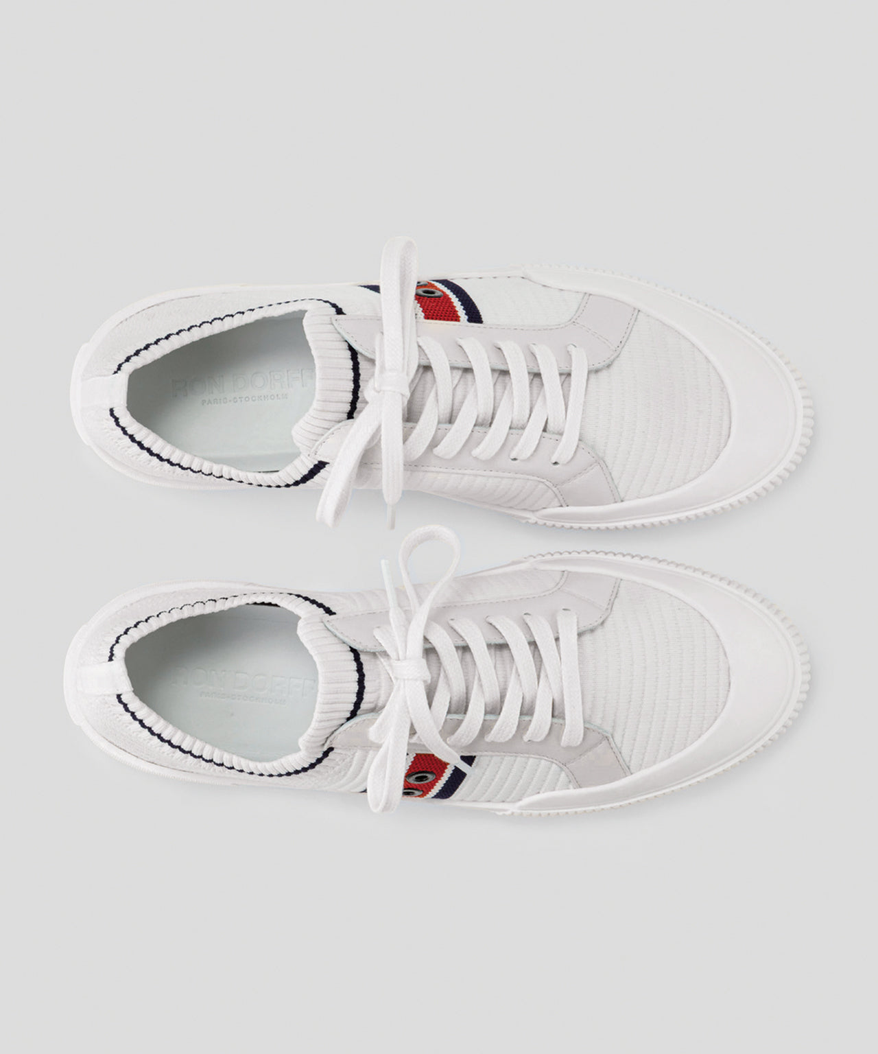 RD Knit Sneakers: Off White