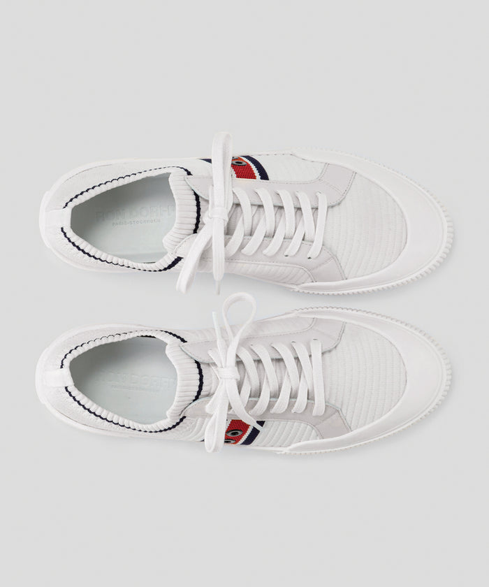 RD Sock Sneakers: Off White