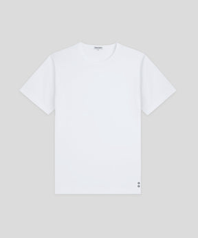 Cotton Modal T-Shirt Eyelet Edition: White