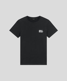 Organic Cotton T-Shirt DISCIPLINE: Black