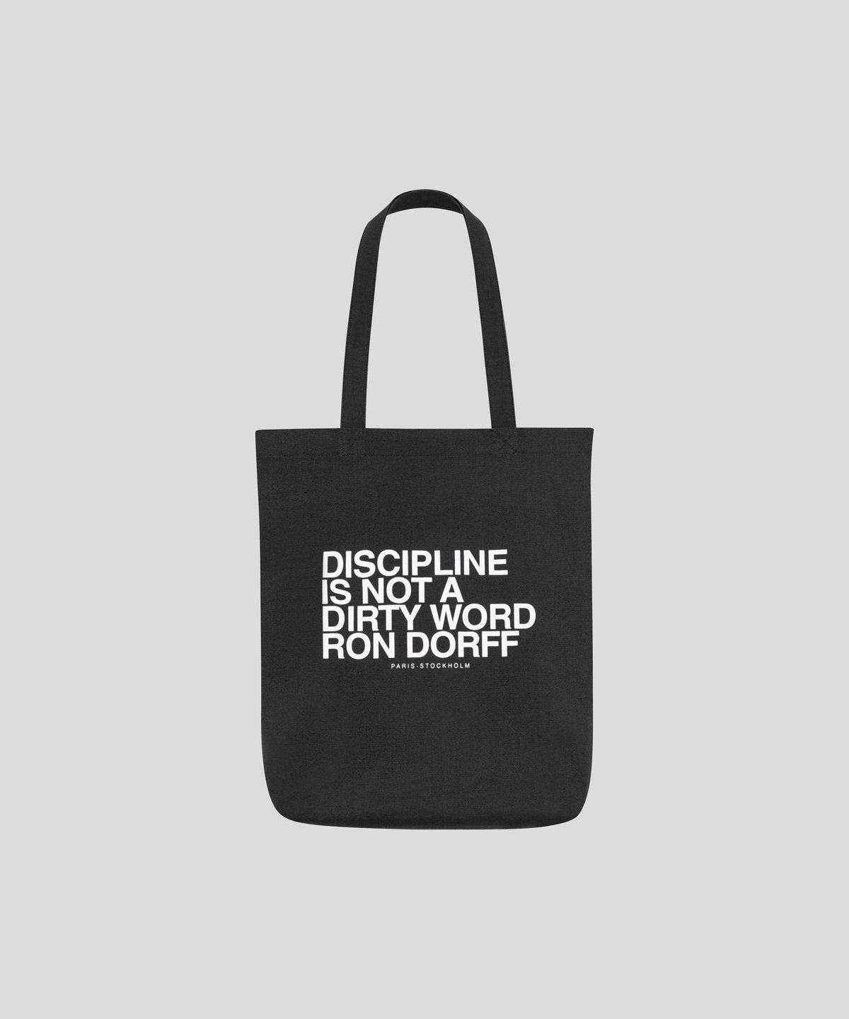Tote Bag DISCIPLINE: Black