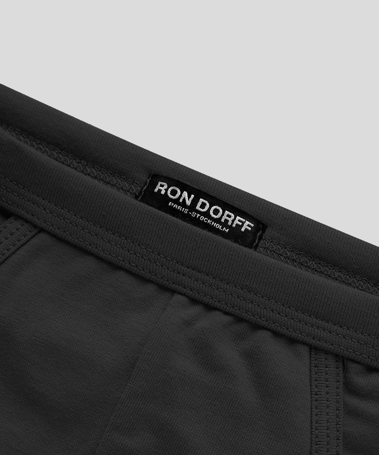 Slim Y-Front Briefs: Black