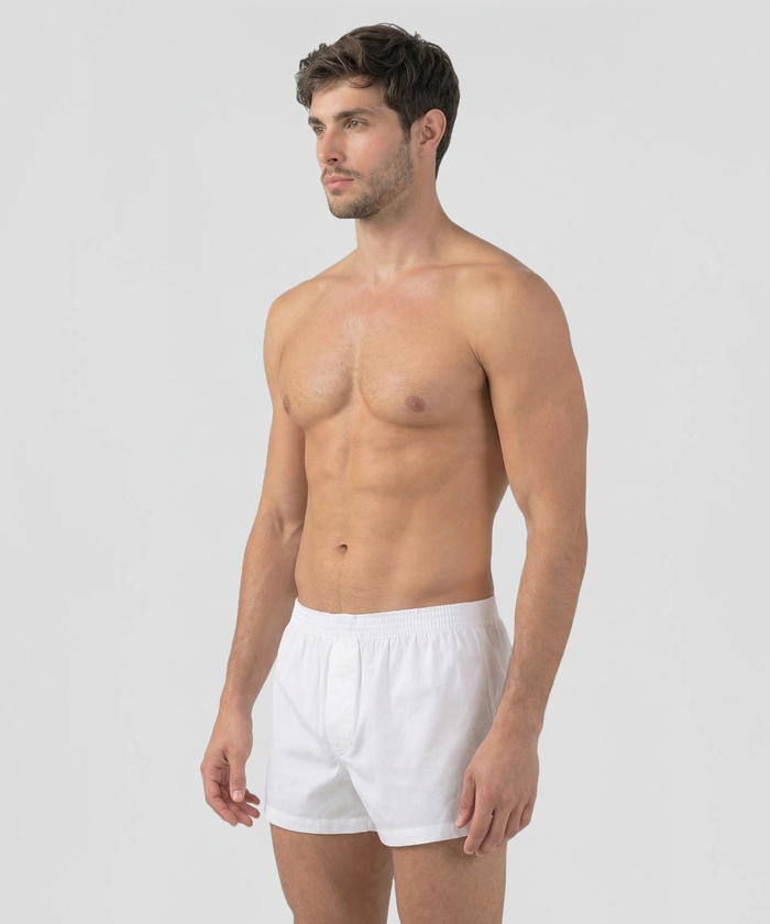 Boxer Shorts: White