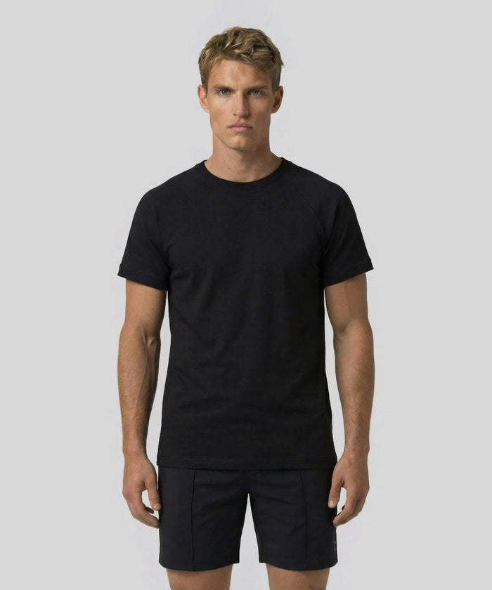 Light Organic Cotton Sweatshirt: Black