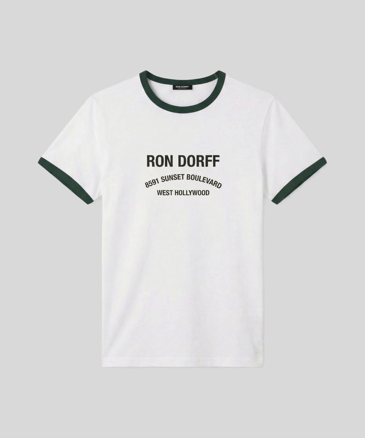 RD Sports T-Shirt "SUNSET": Court Green