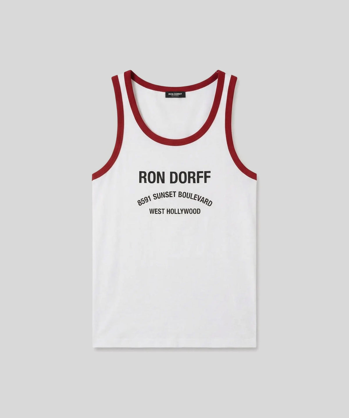 RD Sports Tank Top "SUNSET": Red