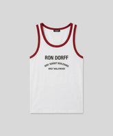 RD Sports Tank Top "SUNSET": Red