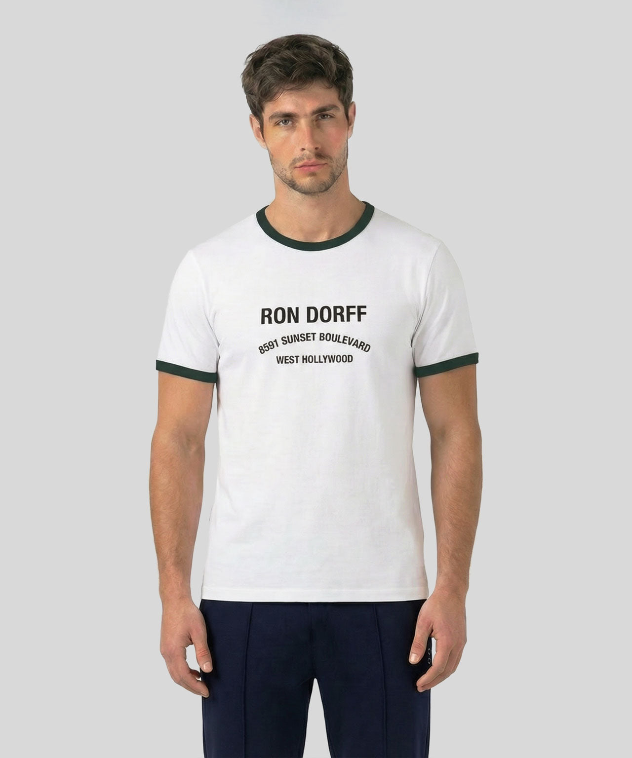 RD Sports T-Shirt "SUNSET": Court Green