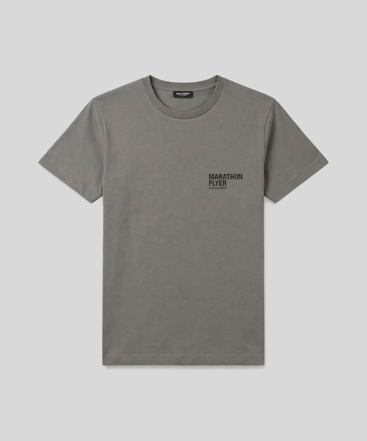 Organic Cotton T-Shirt "MARATHON FLYER": Army Green