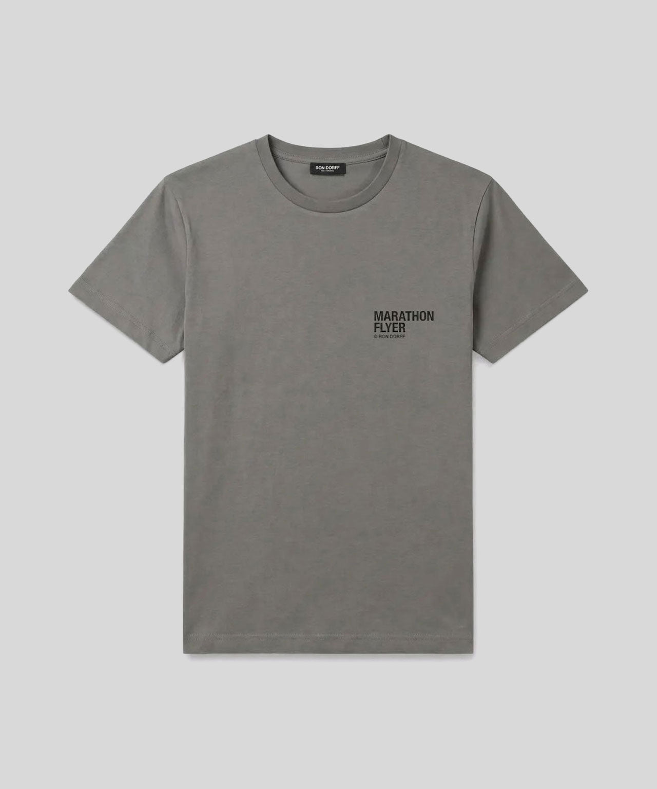 Organic Cotton T-Shirt "MARATHON FLYER": Army Green