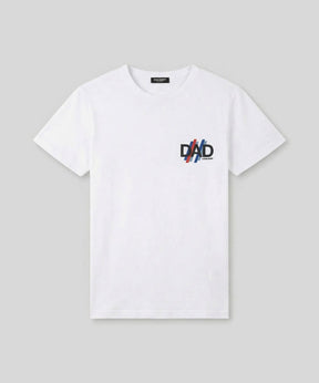 Organic Cotton T-Shirt "DAD": White