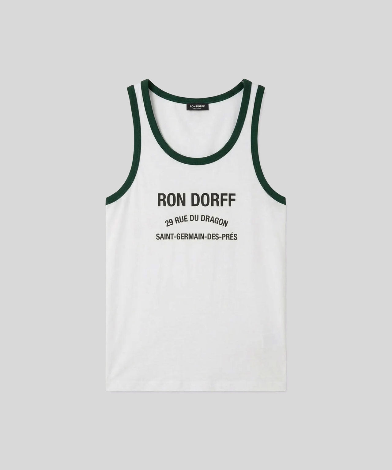 RD Sports Tank Top "DRAGON": Court Green