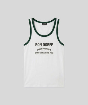 RD Sports Tank Top "DRAGON": Court Green