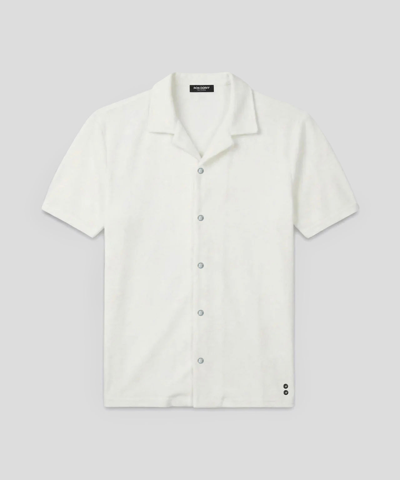 Cotton Terry Shirt: Off White