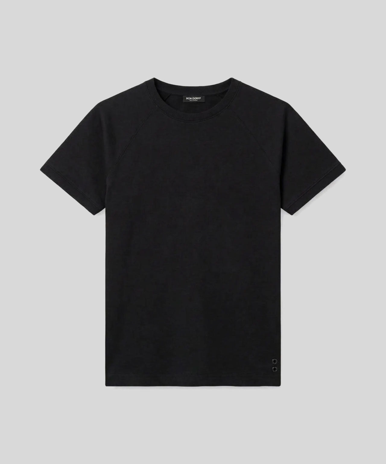 Light Organic Cotton Sweatshirt: Black