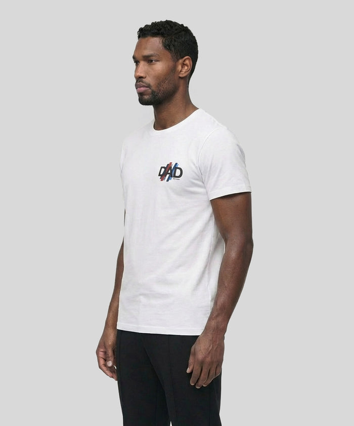 Organic Cotton T-Shirt "DAD": White