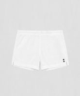 Mesh Home Shorts: White