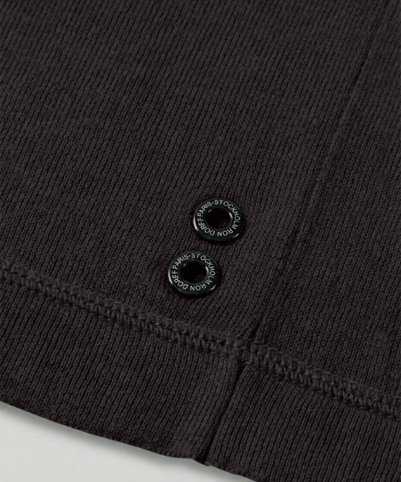 Cotton Linen Polo: Espresso