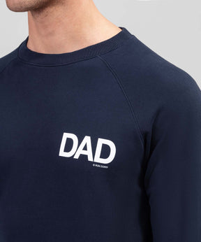 Organic Cotton Sweatshirt DAD: Navy