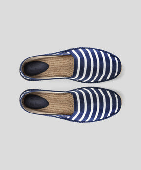 RON DORFF x BAYONA Espadrilles: Navy/White