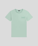 Organic Cotton T-Shirt "DAD": Pistachio Green