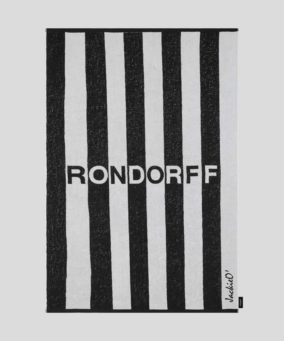 Ron Dorff x JackieO’ Beach Towel: Black/White