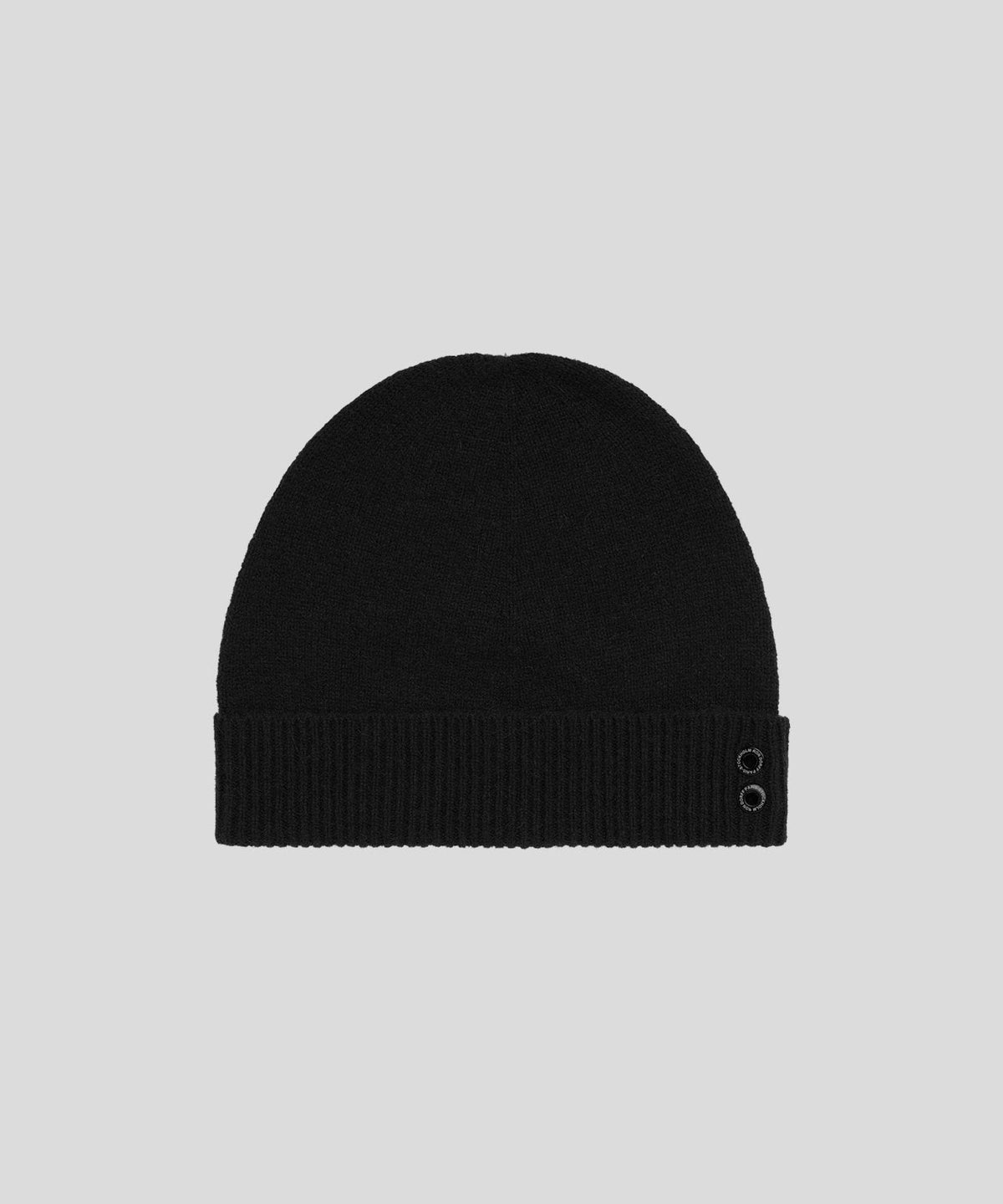 Cashmere Beanie: Black